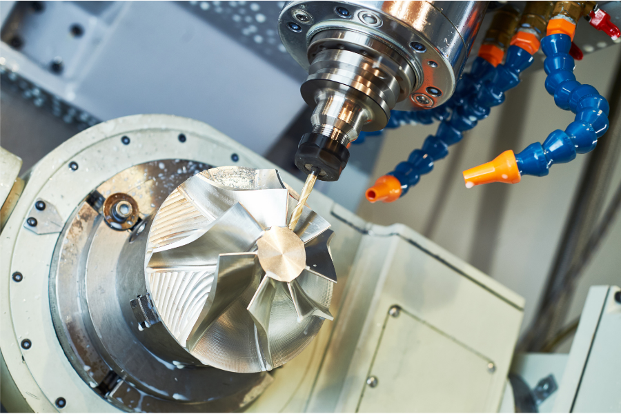 SolidCAM 5 eksen impeller frezeleme